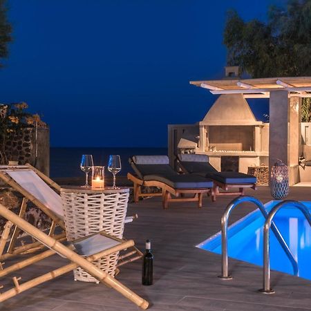 Damma Beachfront Luxury Villa Kamári Eksteriør bilde