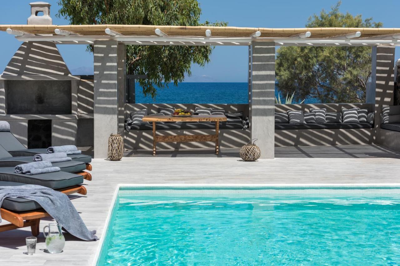 Damma Beachfront Luxury Villa Kamári Eksteriør bilde